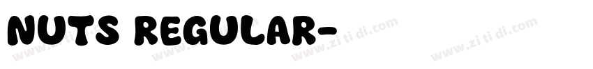 Nuts Regular字体转换